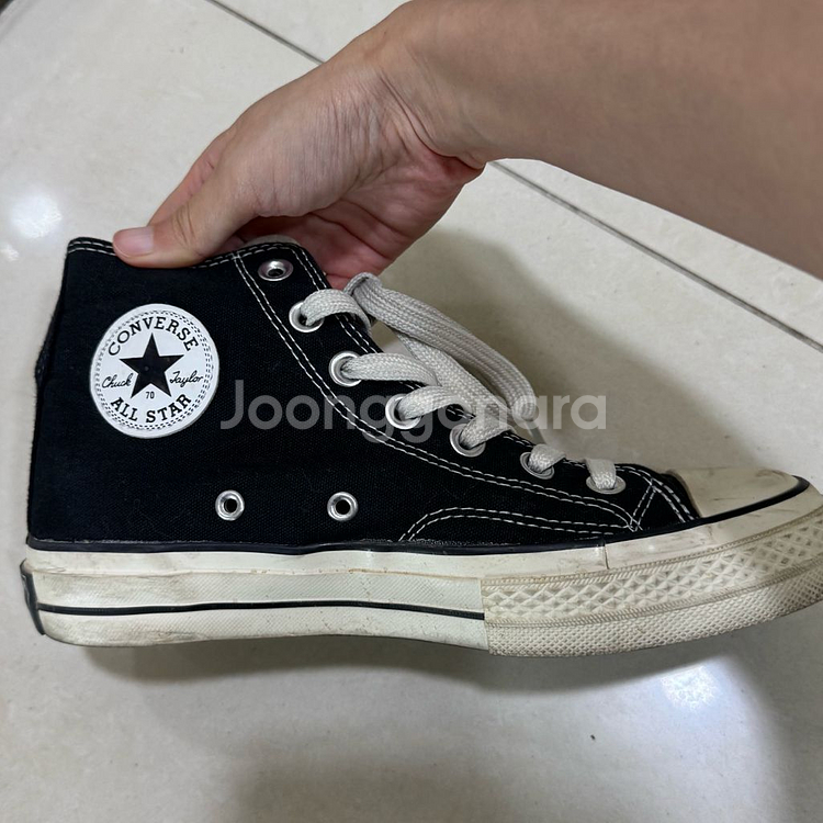 컨버스 척테일러 1970s 클래식 하이 블랙--2