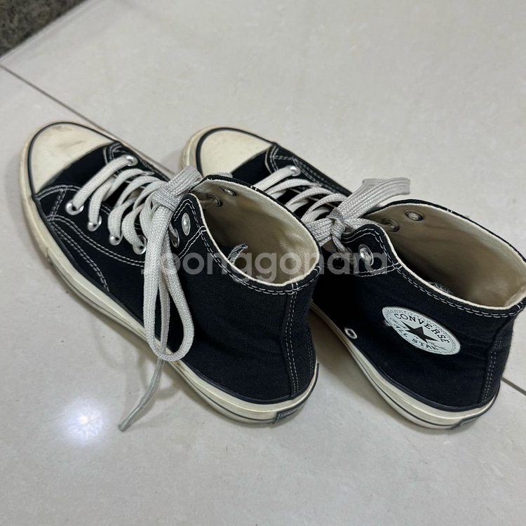 컨버스 척테일러 1970s 클래식 하이 블랙--5