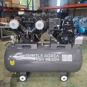 엔진(가솔린) 콤프레샤 10마력 400리터