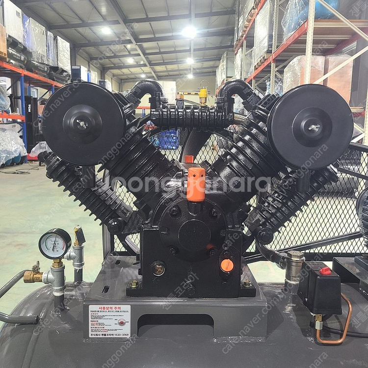 중고 중고압 콤프레샤 10마력 240리터 / 400리터--7