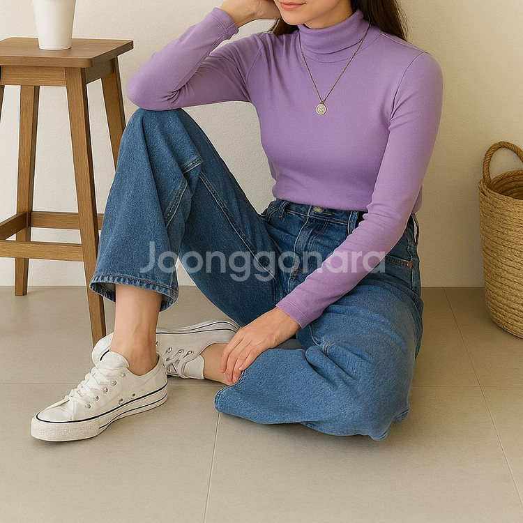 히트텍 폴라티셔츠 데일리 이너티(3color)ㅡ무배--1