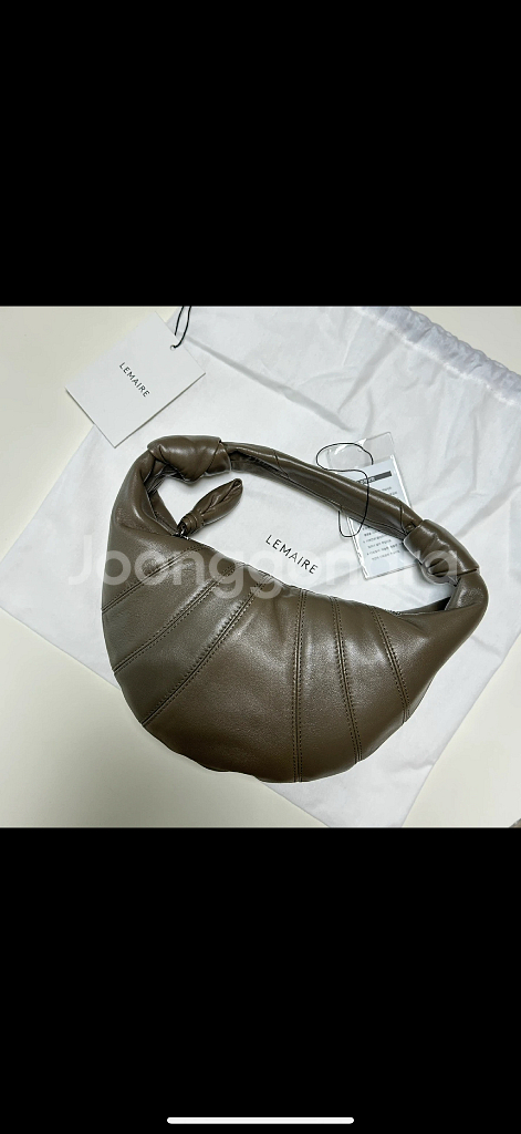 르메르 포츈백 다크카키--2