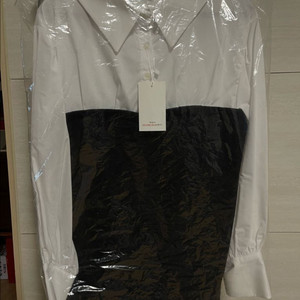 [새상품]뷔스티에 레이어드 셔츠