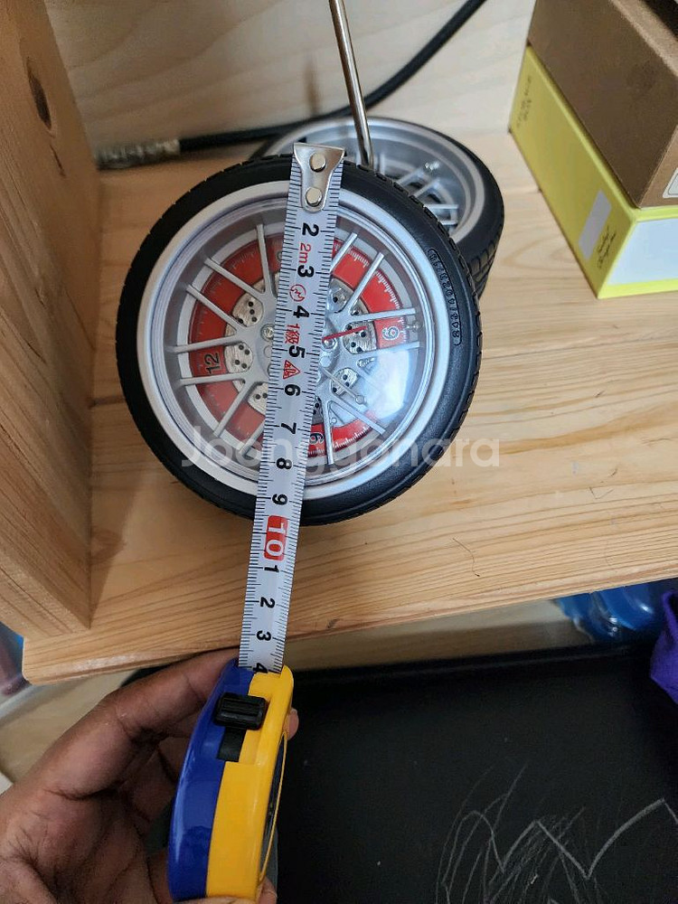 타이어 탁상시계--2