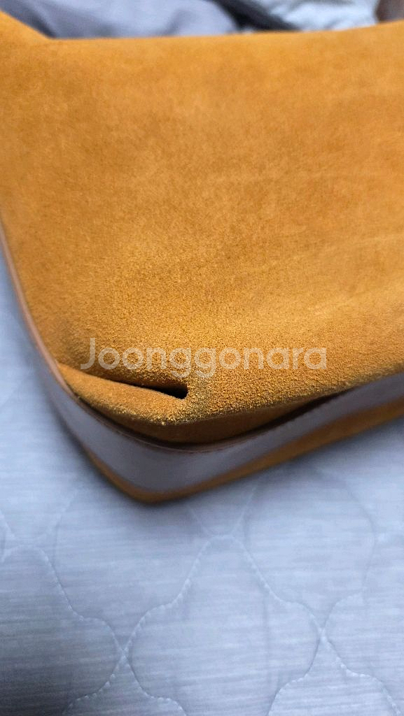 엔딜로즈 마들렌백 스웨이드카멜--7