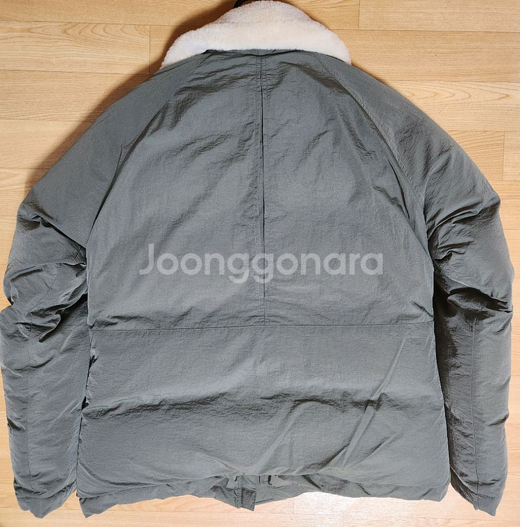 [L]유니폼 브릿지 레인저 다운 파카 카키 중고--1