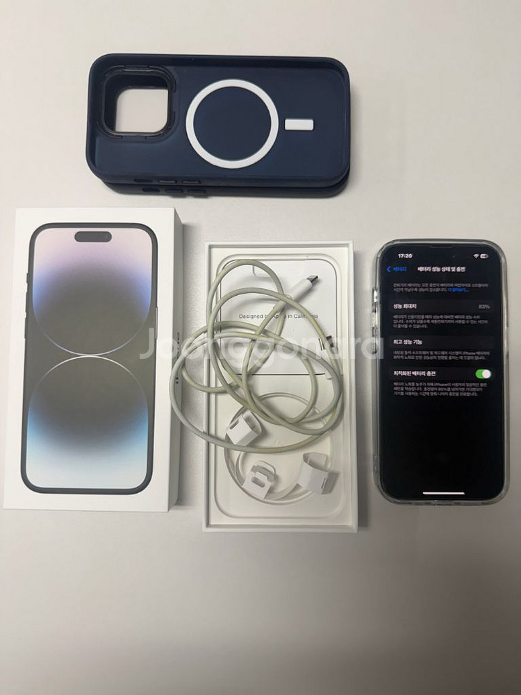 아이폰 14 Pro 스페이스 블랙 128기가 팝니다--0