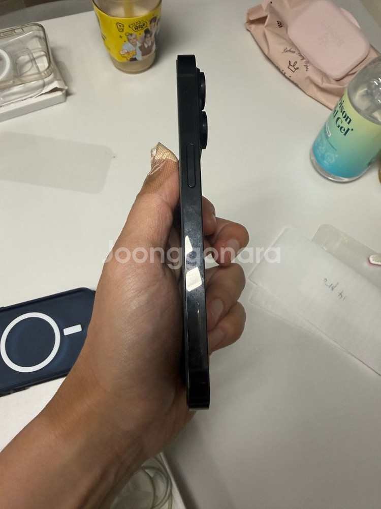 아이폰 14 Pro 스페이스 블랙 128기가 팝니다--3