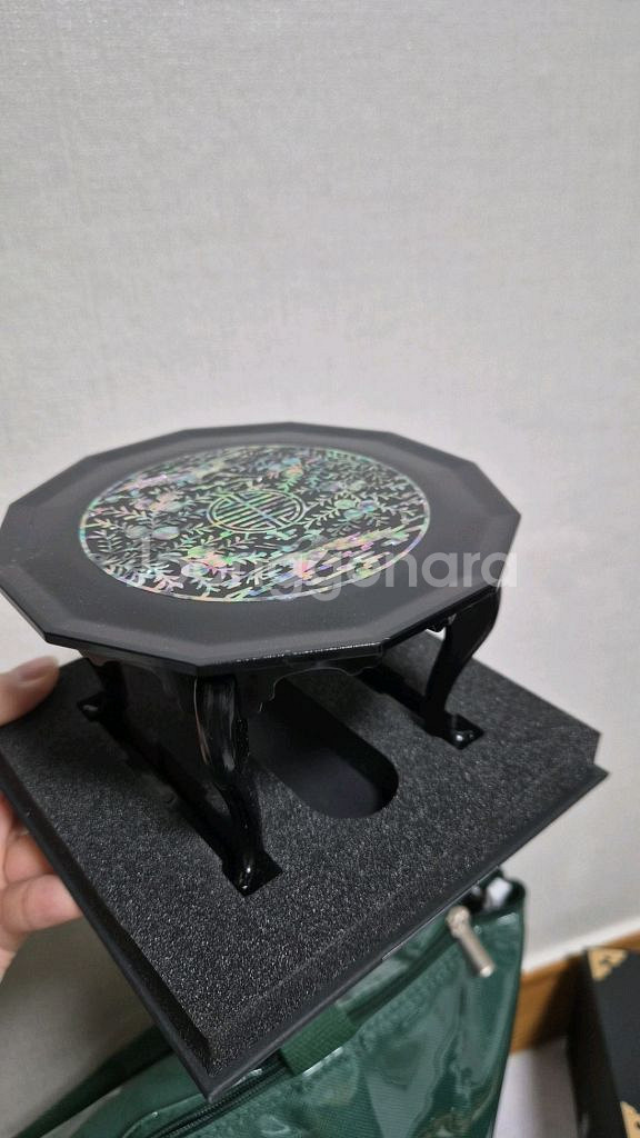 뮷즈 자개소반 무선충전기--0