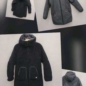 아디다스 여성 양면 롱패딩(85사이즈)