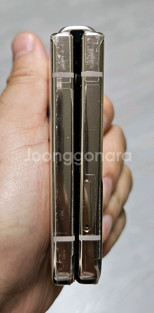 갤럭시 Z플립4 핑크골드 256GB A급 싸게 팝니다.--6