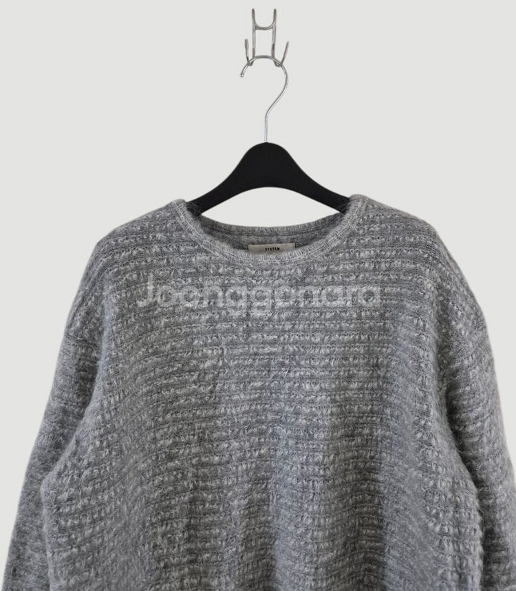 [F]시스템 여자 모헤어 울 니트--1