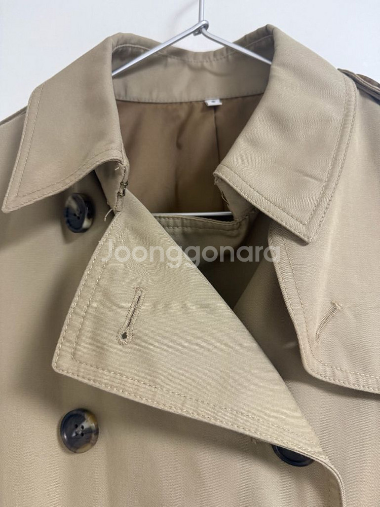 무인양품MUJI 트렌치코트 S(55)USA +경량패딩조--1