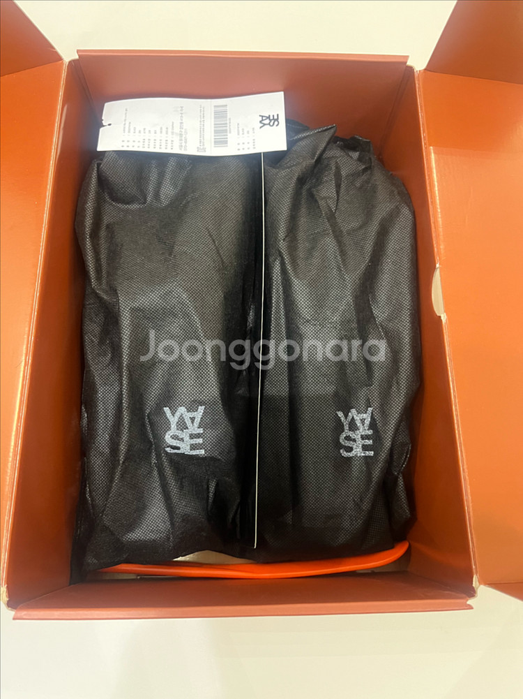 야쎄 스파이더 왁스 워싱 스니커즈 블랙 265 (새상품--5