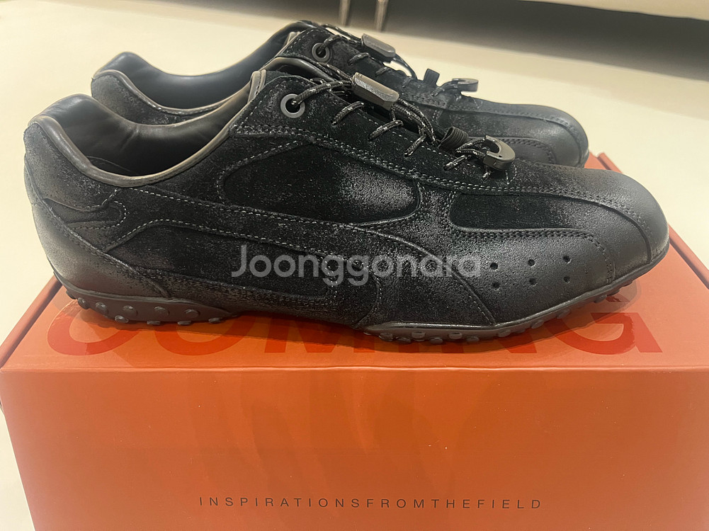 야쎄 스파이더 왁스 워싱 스니커즈 블랙 265 (새상품--1