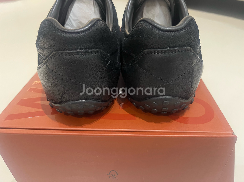 야쎄 스파이더 왁스 워싱 스니커즈 블랙 265 (새상품--3