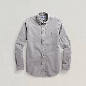 폴로 랄프로렌 옥스포드 셔츠 퍼펙트그레이 클래식핏 미듐