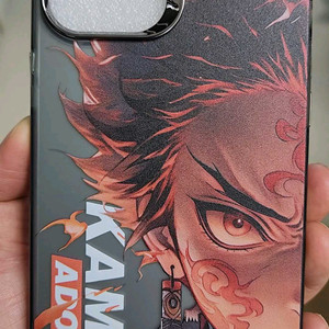 (새상품)아이폰12 12프로 케이스 귀멸의칼날 탄지로