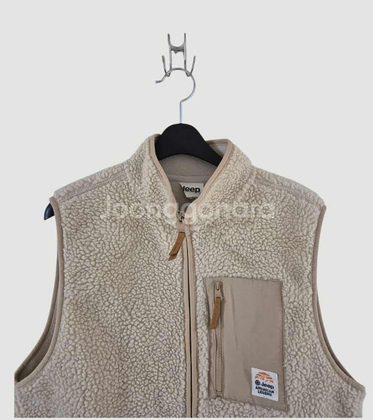 지프 여자 플리스 조끼 뽀글이--1