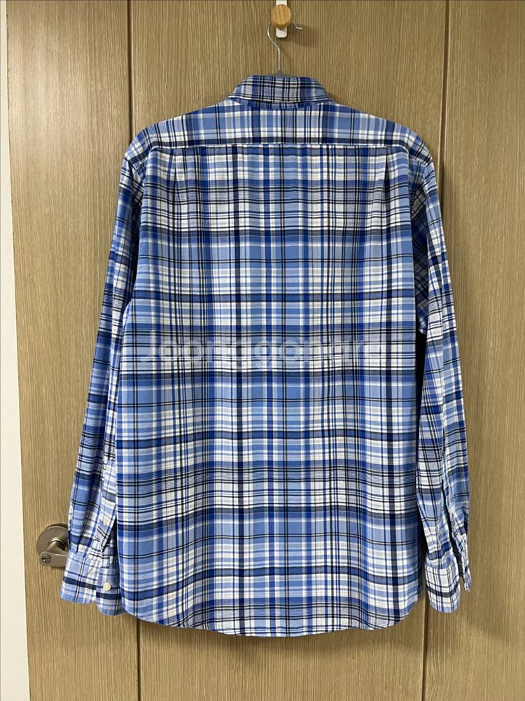 폴로 플래드 옥스포드 셔츠--4