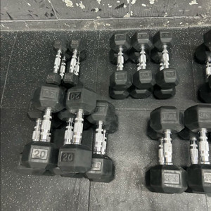 육각 덤벨 크로스핏 덤벨 파운드 덤벨