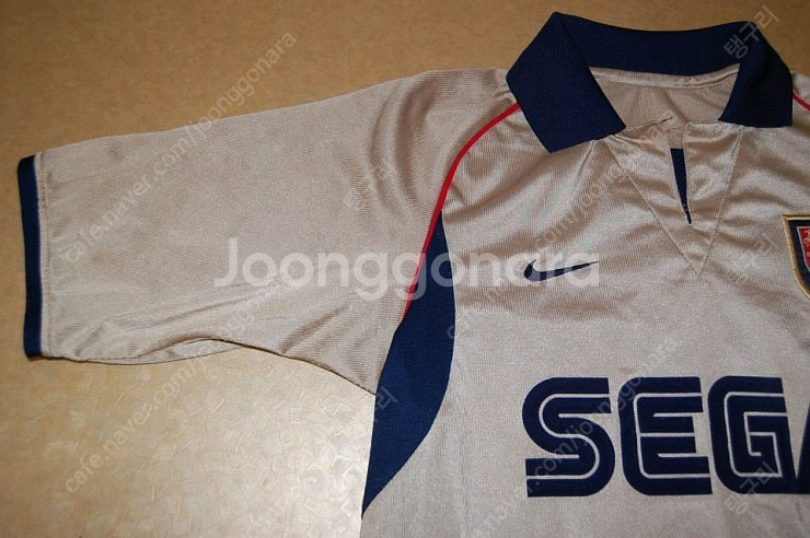아스날 01-02 어웨이 골드 세가 SEGA 팝니다--2