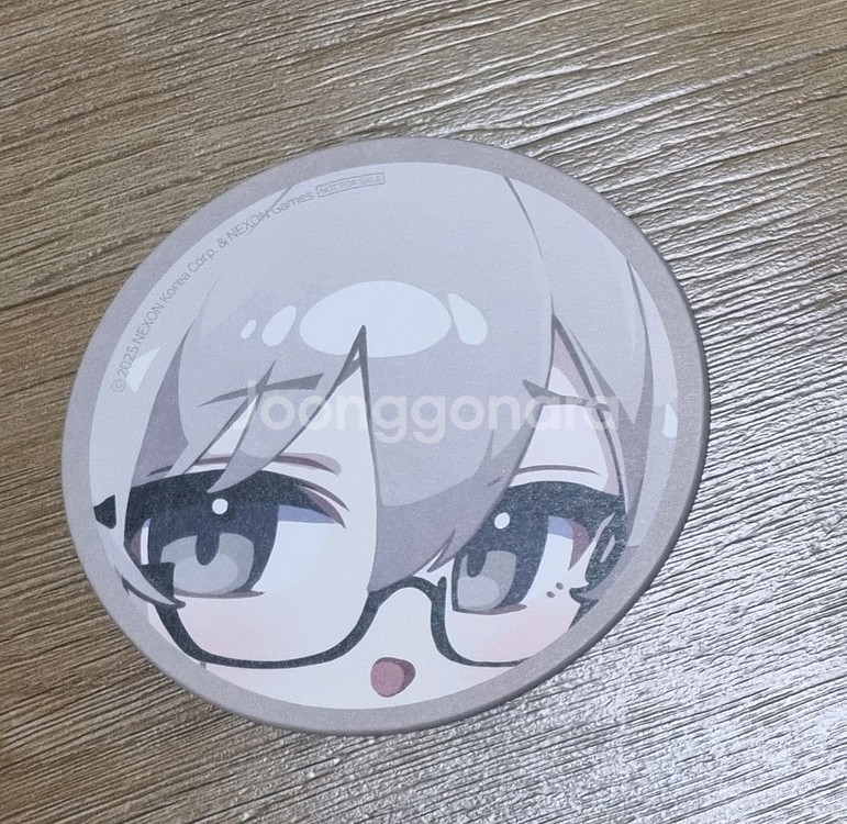 블루아카이브 애니메이트 카페 콜라보 특전 코스터 아카네--0