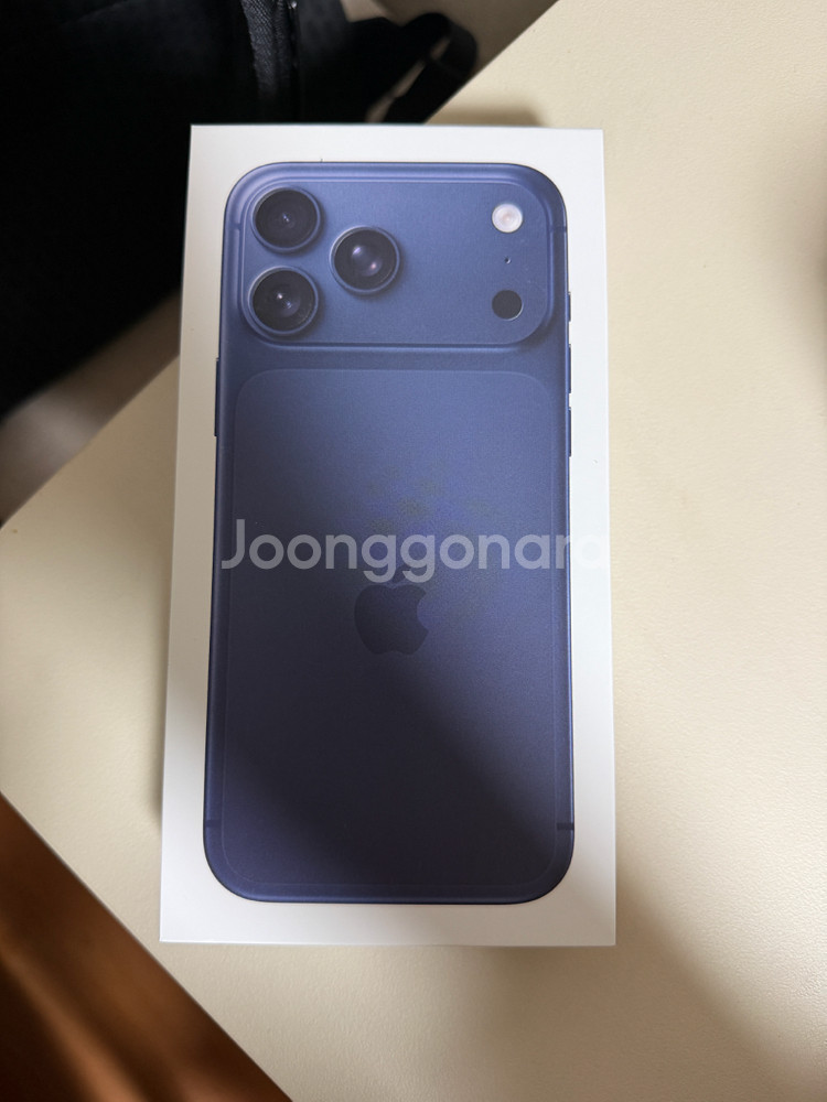 아이폰 17 프로 맥스 256GB 딥블루 + 애플케어--0