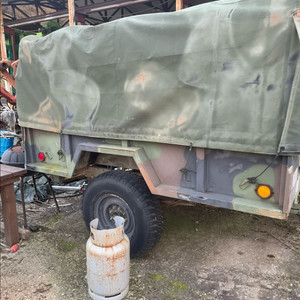 군용 트레일러 군용 추레라