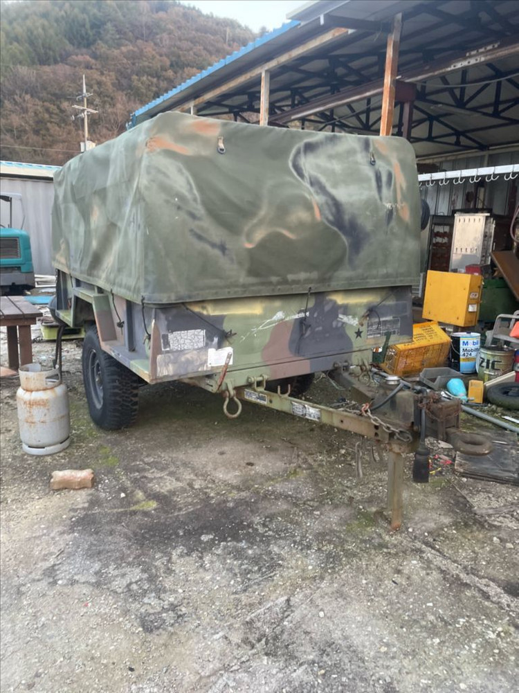 군용 트레일러 군용 추레라 이미지