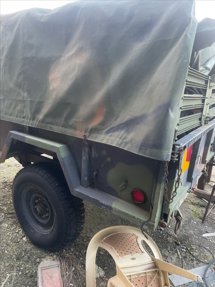 군용 트레일러 군용 추레라 이미지