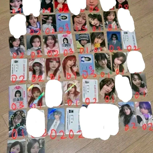 Qwer 포토카드 팝니다 히나냥뇽녕냥쵸단마젠타