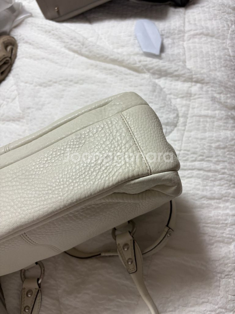 코치 가죽 토트백 아이보리 (새상품)--3