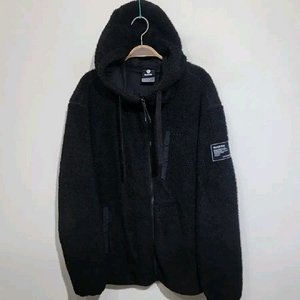 블랙야크 후리스 점퍼 검정 뽀글이 빅사이즈 후리스 자켓