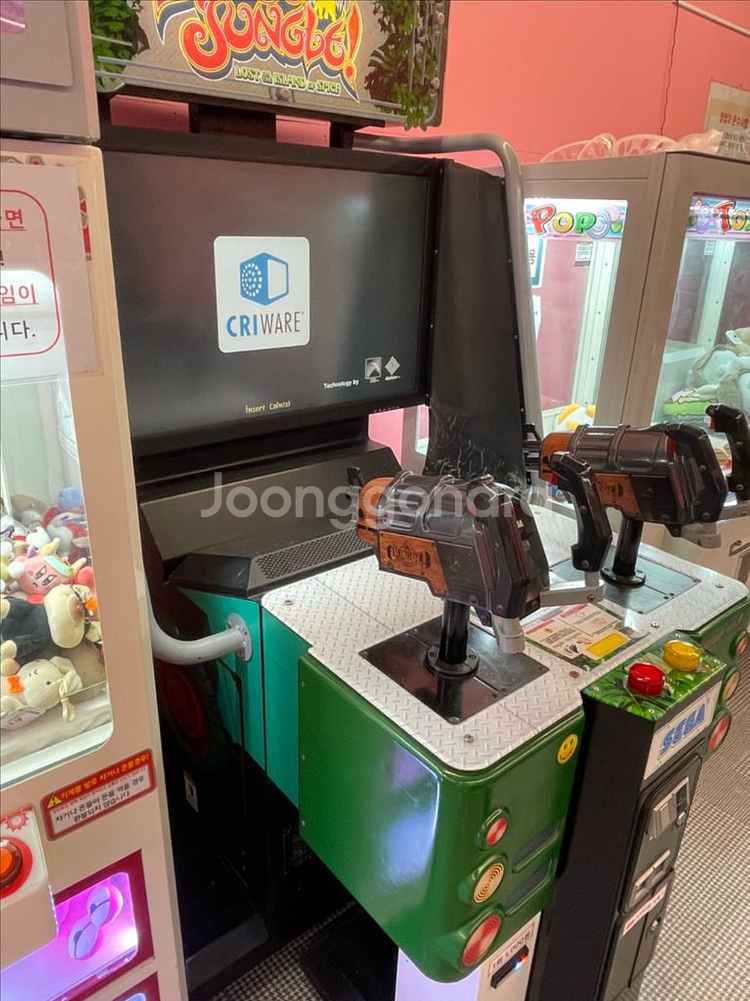 레츠고정글 오락실 게임기 팝니다.--3