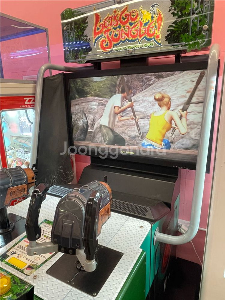 레츠고정글 오락실 게임기 팝니다.--2