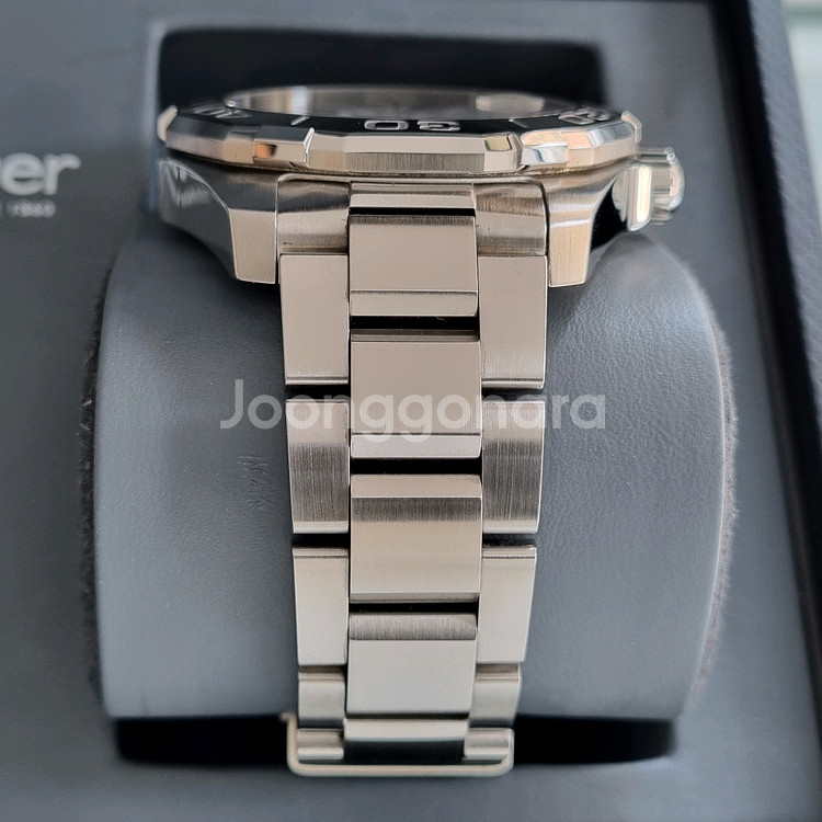 태그호이어 아쿠아레이서 구형 오토 검판 43mm--1