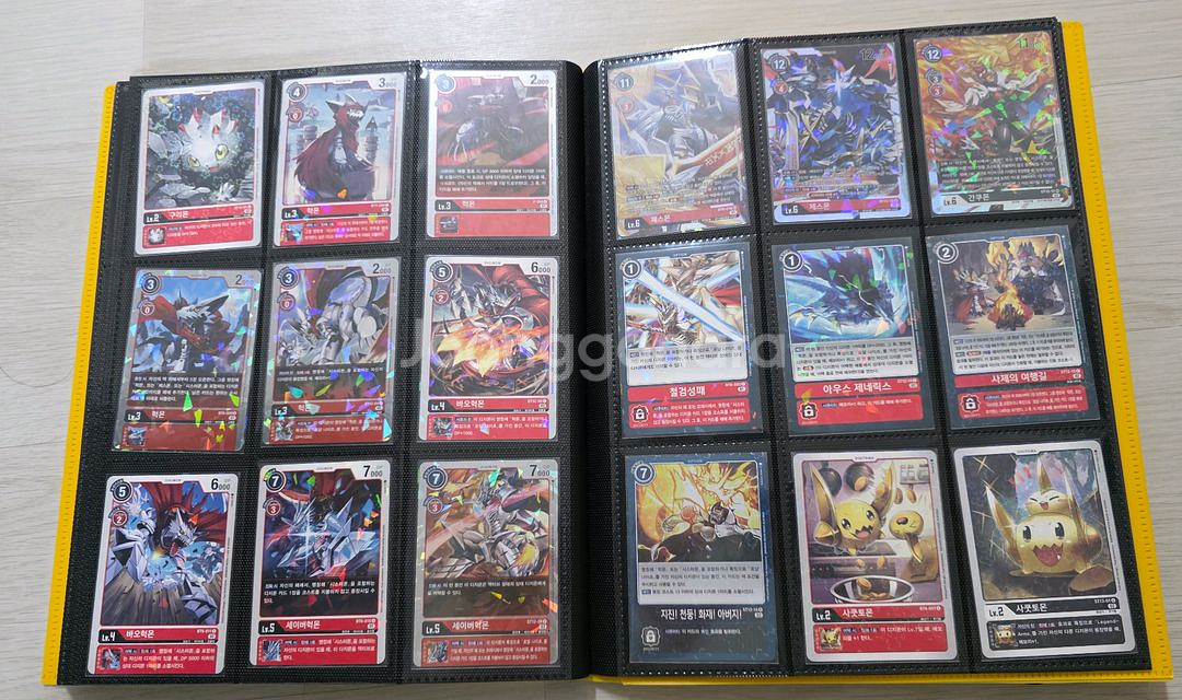 디지몬 콜렉트 카드 앨범--3