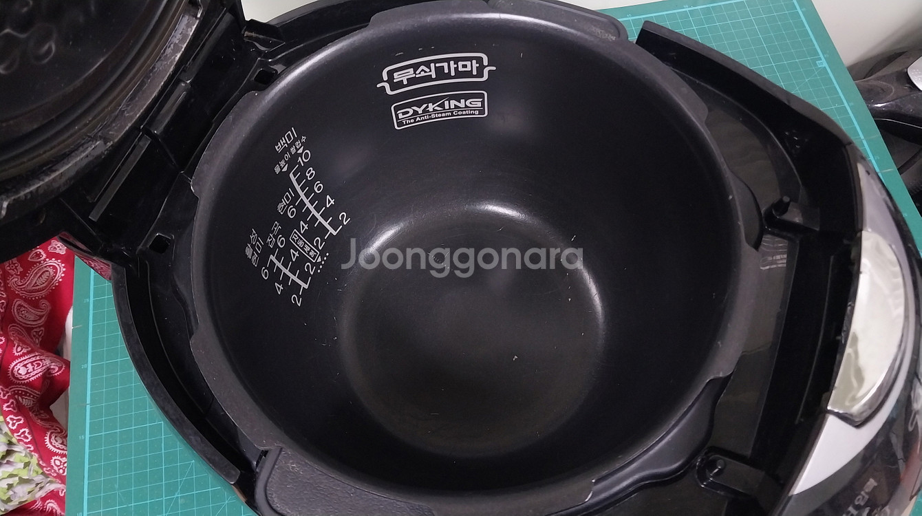 쿠첸 10인용 IH압력밥솥 WHC-LX1063SD--3