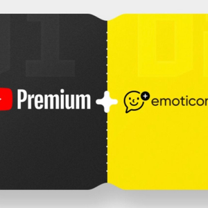 유튜브 프리미엄 + 이모티콘 플러스 3개월 구독권