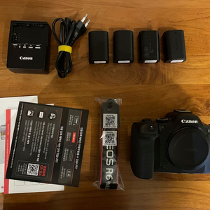 캐논 eos R6 mark2 미러리스 카메라 바디