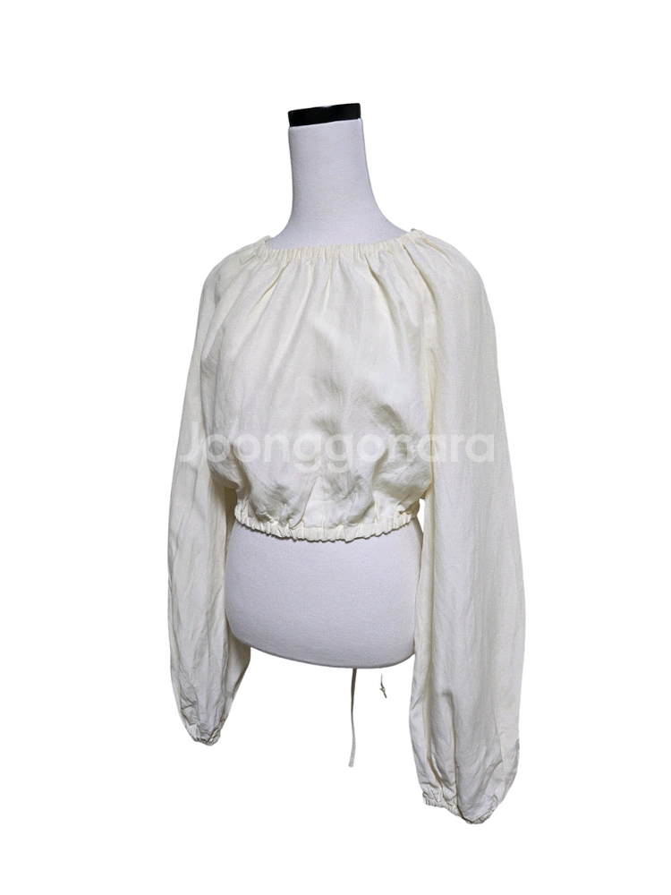 앤아더스토리즈 스트랩 블라우스--2