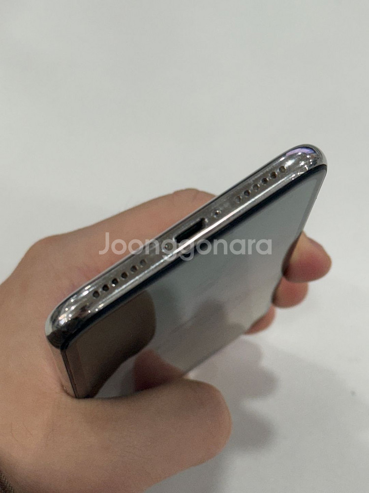 아이폰X 실버 64기가 배터리성능100%--4