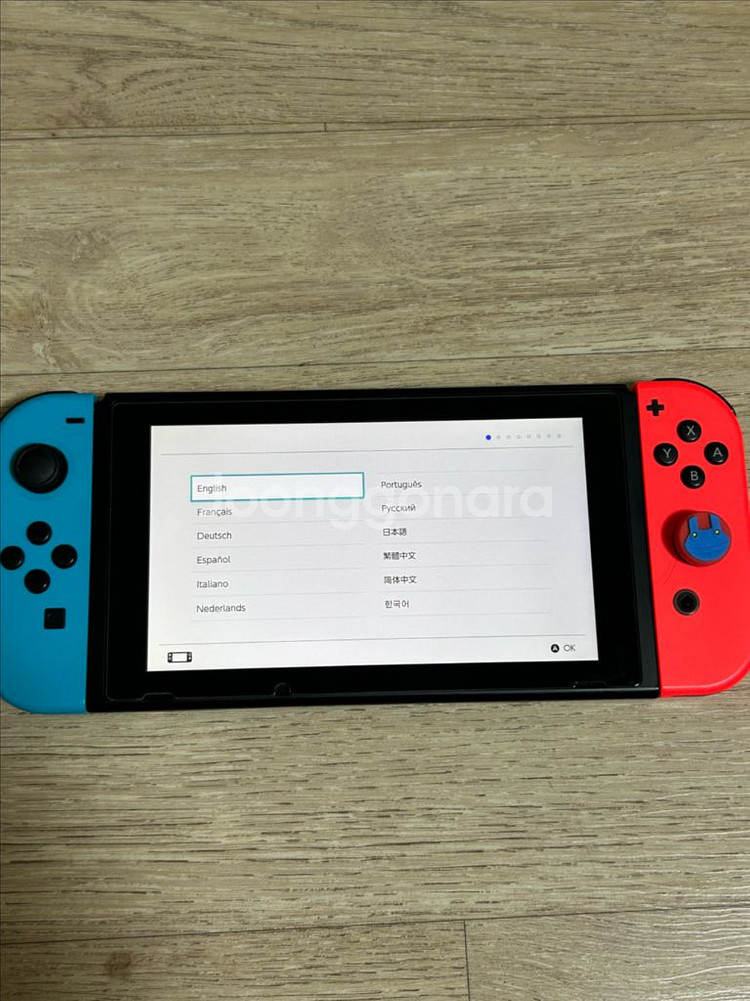 스위치 배터리개선판풀박 팝니다--4