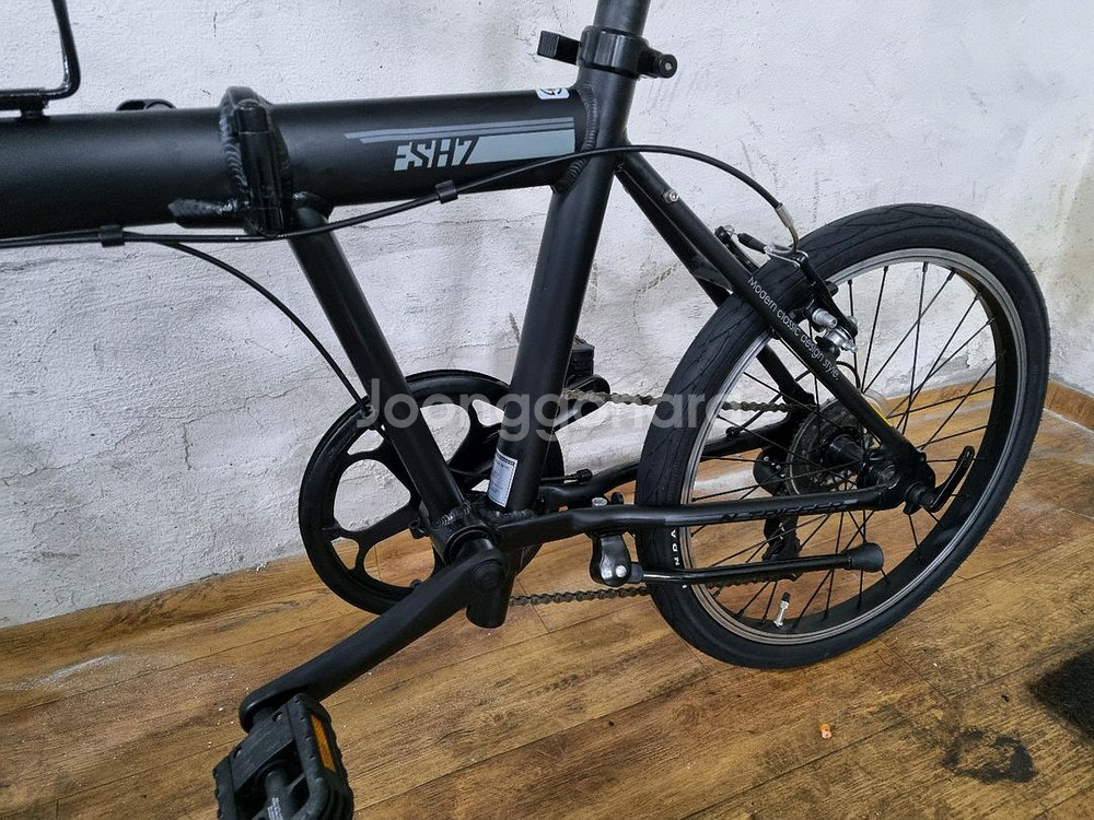 알톤 엔트리거 FSH7 3단 폴딩 미니벨로--6