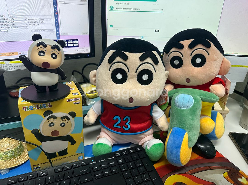 짱구 피규어+인형 일괄판매--0