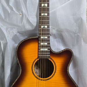 [새상품] 오봉 수제 어쿠스틱 기타 (픽업, 가방포함)