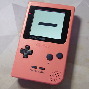 게임보이 포켓 핑크 IPS 백라이트 A급