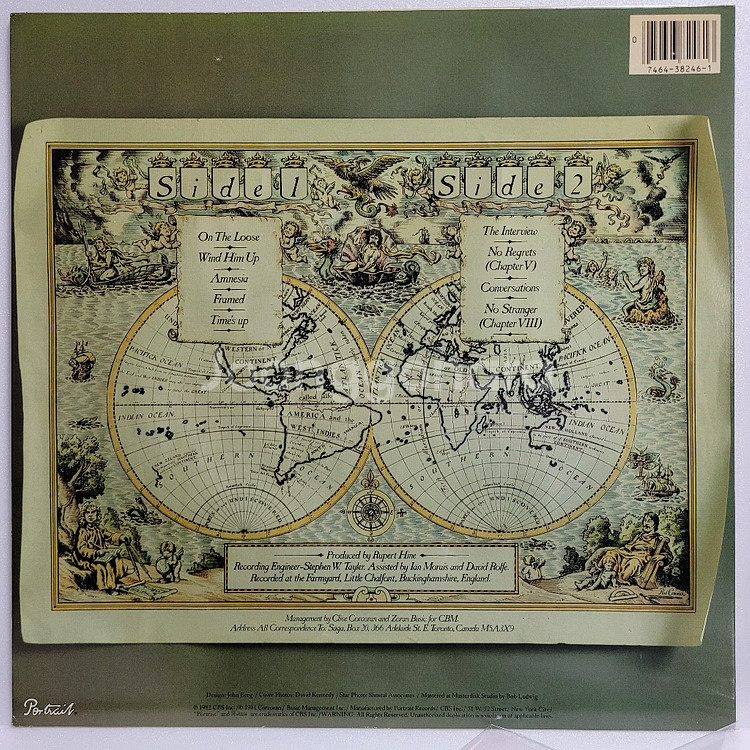 (US초반/LP) Saga - World Apart--1