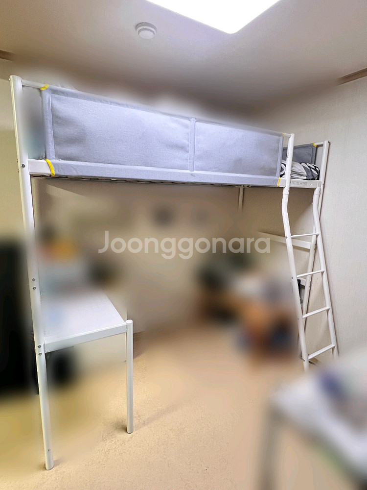 이케아(비트발)책상벙커침대(매트리스2개포함)--1